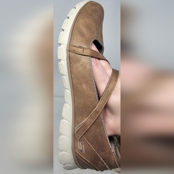 Skechers EZ Flex 3.0 Air Cooled Memory Foam Mushroom Mary Jane Sneaker Size 9 - Picture 5 of 13